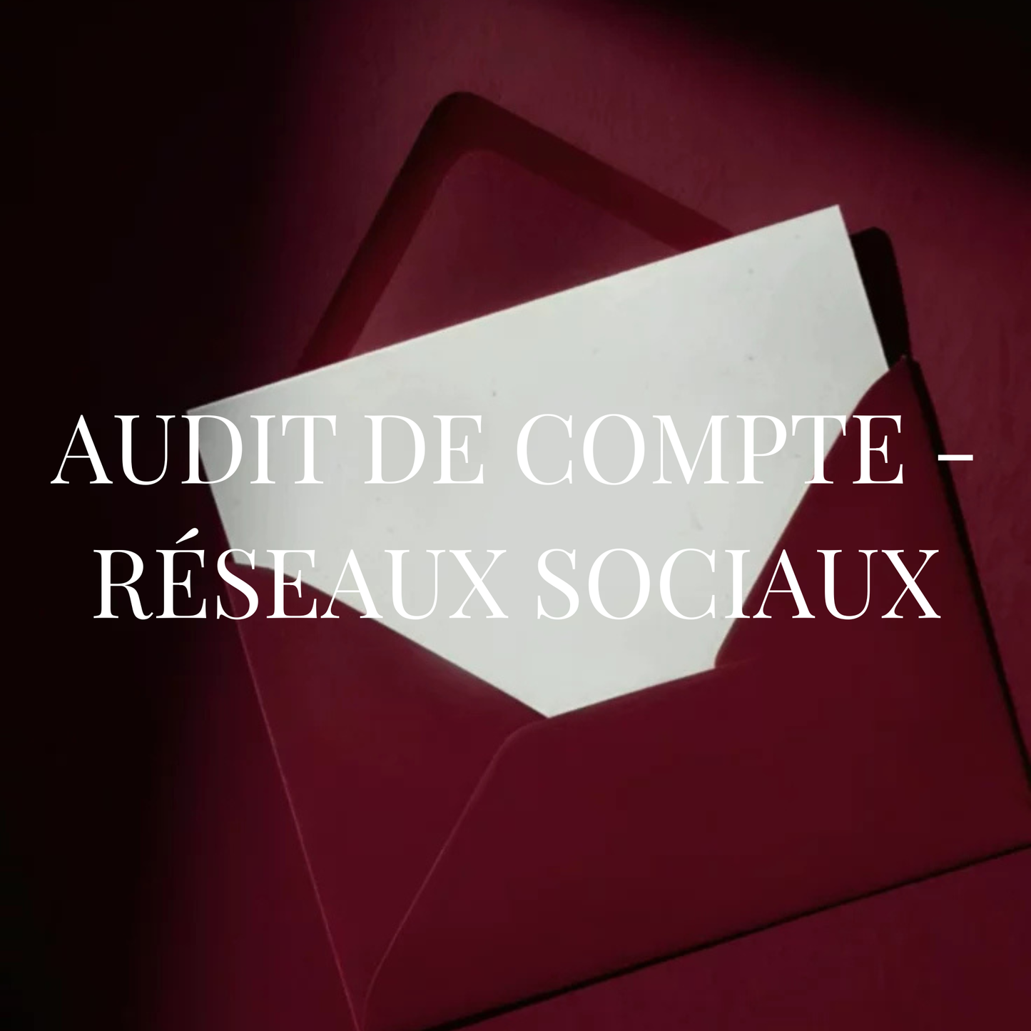 Audit de compte Réseaux Sociaux