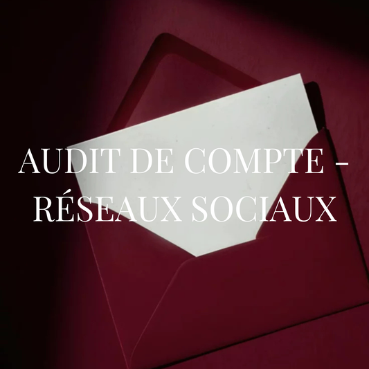 Audit de compte Réseaux Sociaux